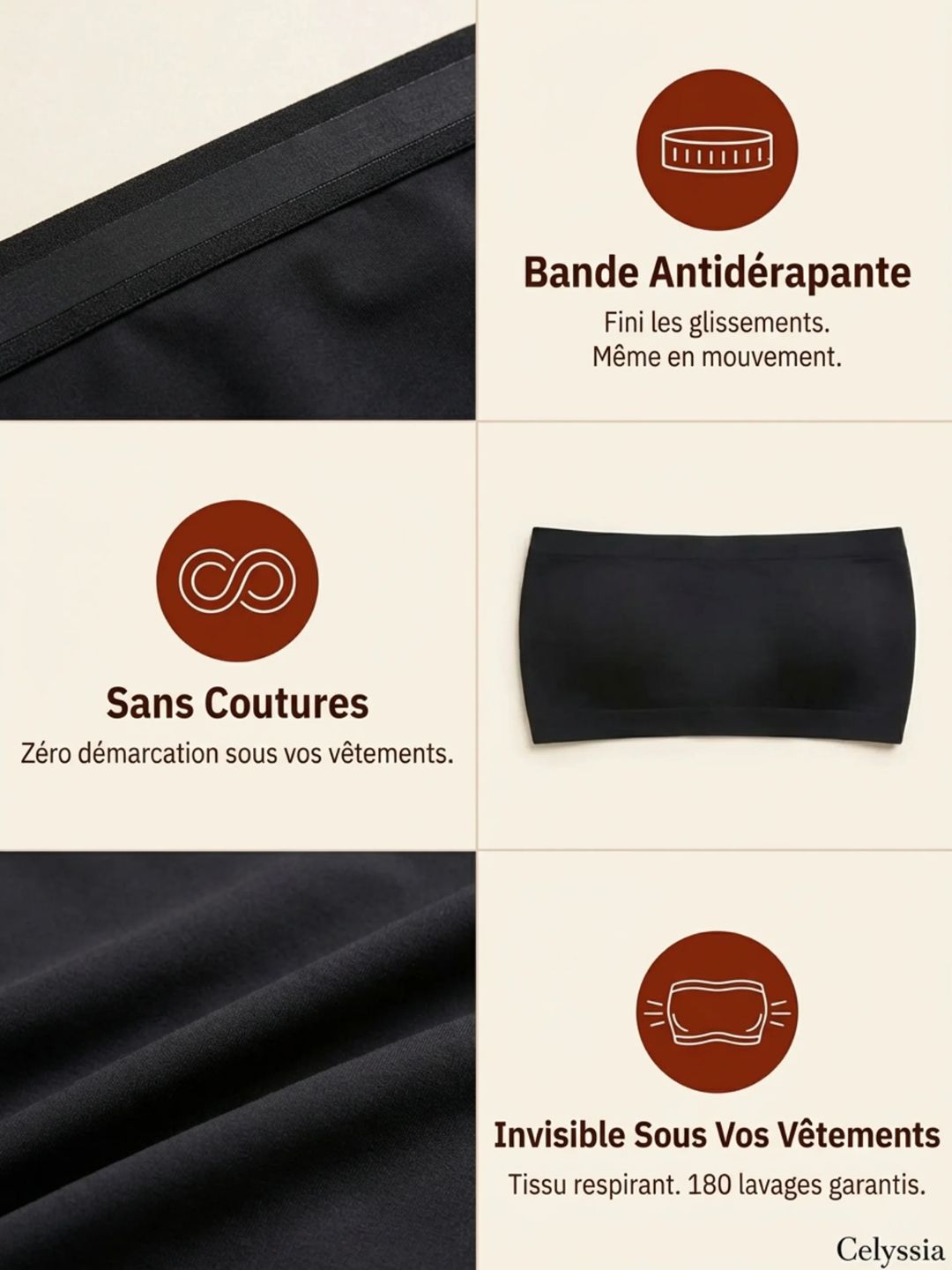 BreezeBand™ | Comfortabele Strapless BH