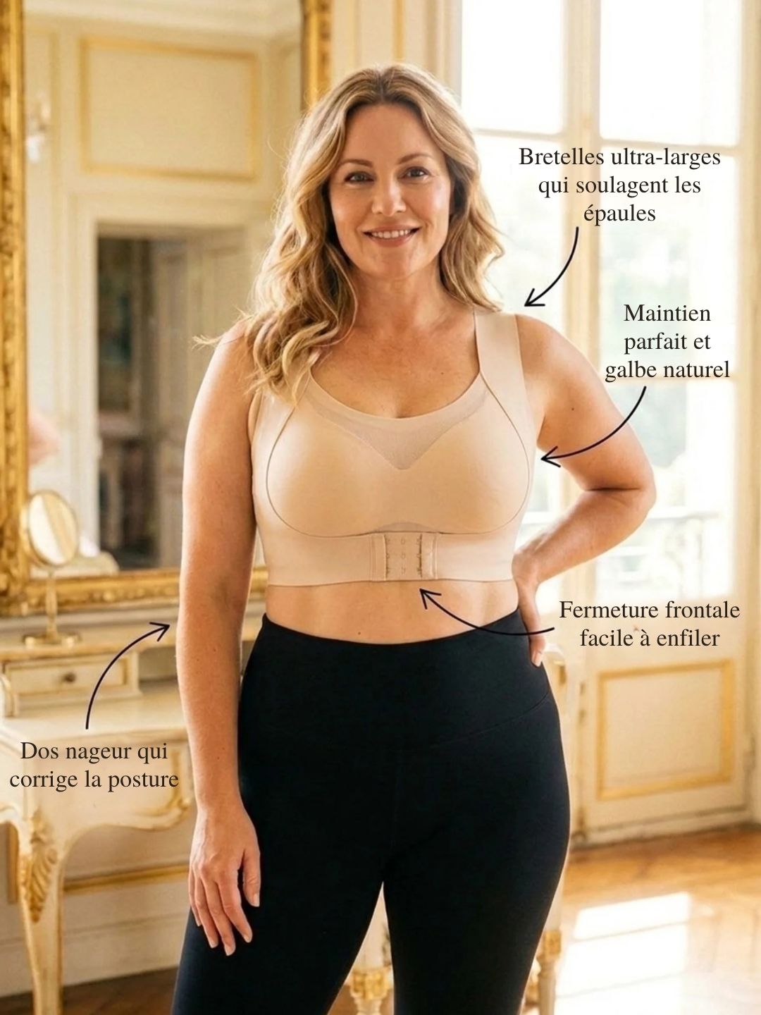 SilkLift™ BH | Støtte uden bøjler, forbedret holdning