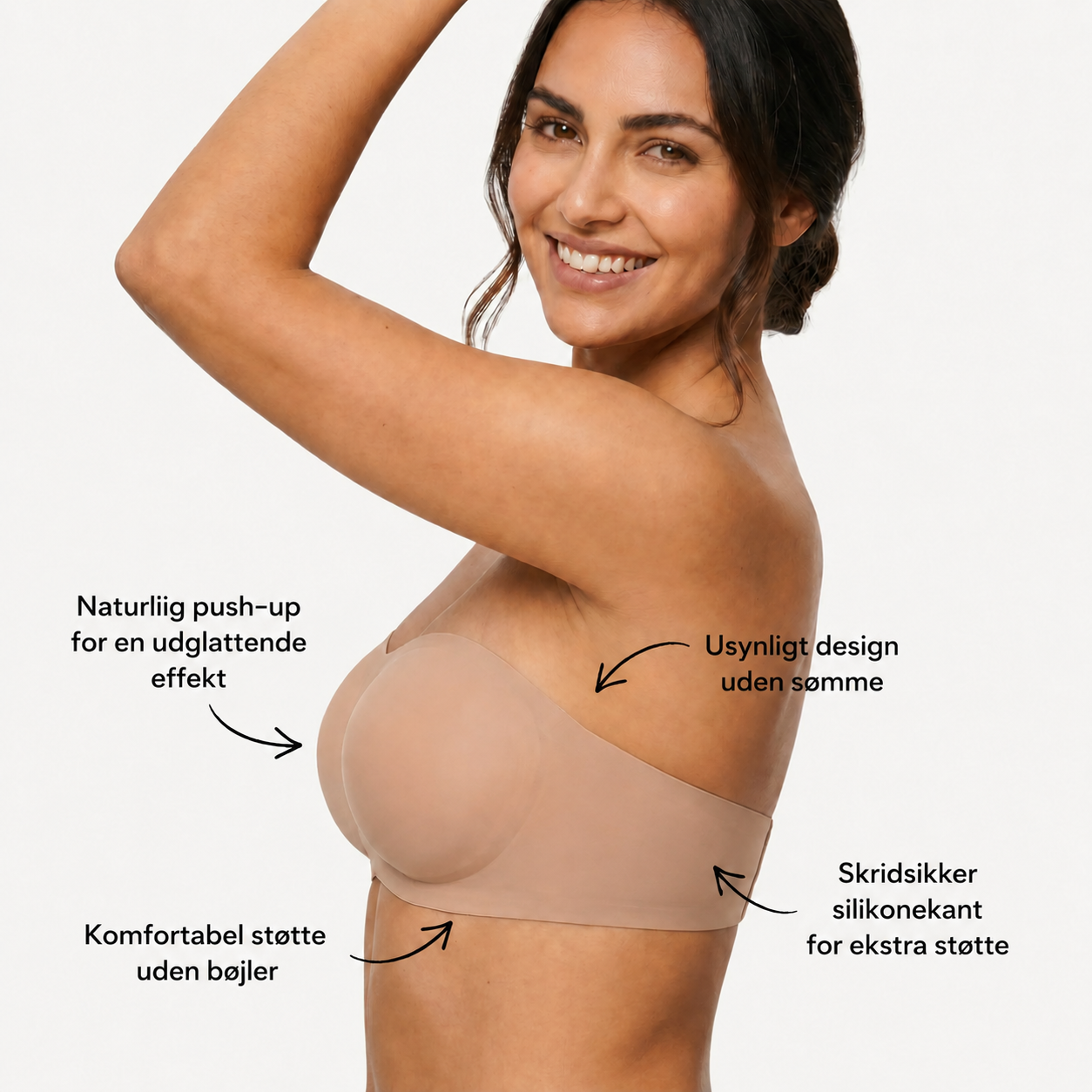 Bellara Sculpt™ | Usynlig stropløs BH