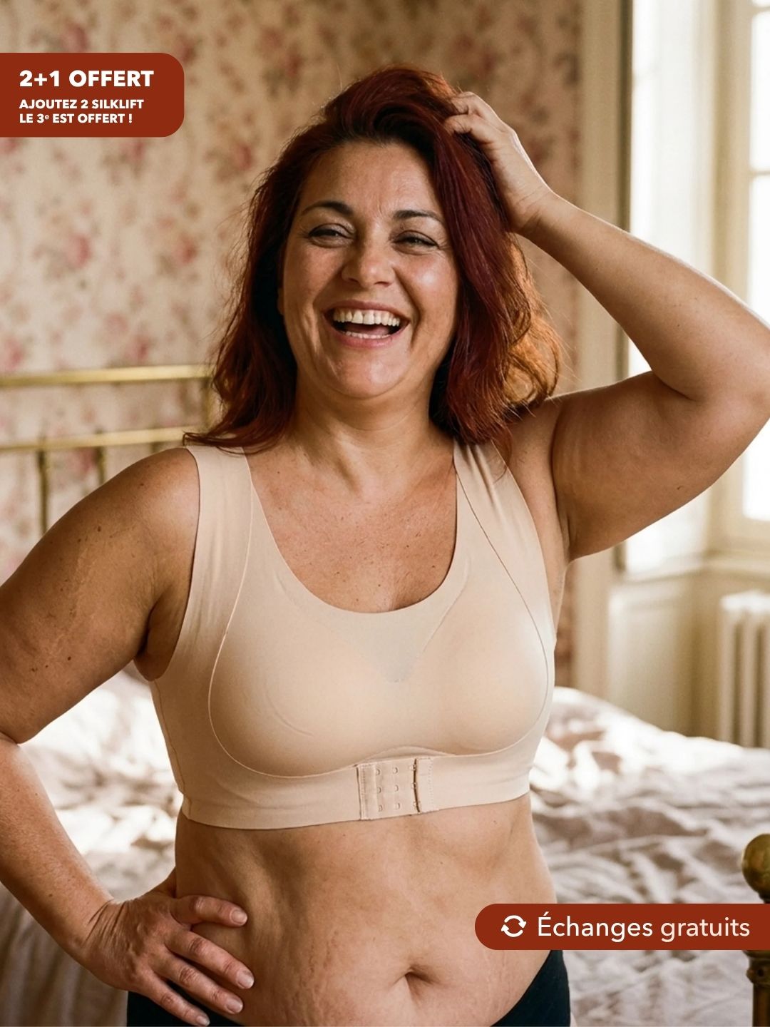SilkLift™ BH | Støtte uden bøjler, forbedret holdning