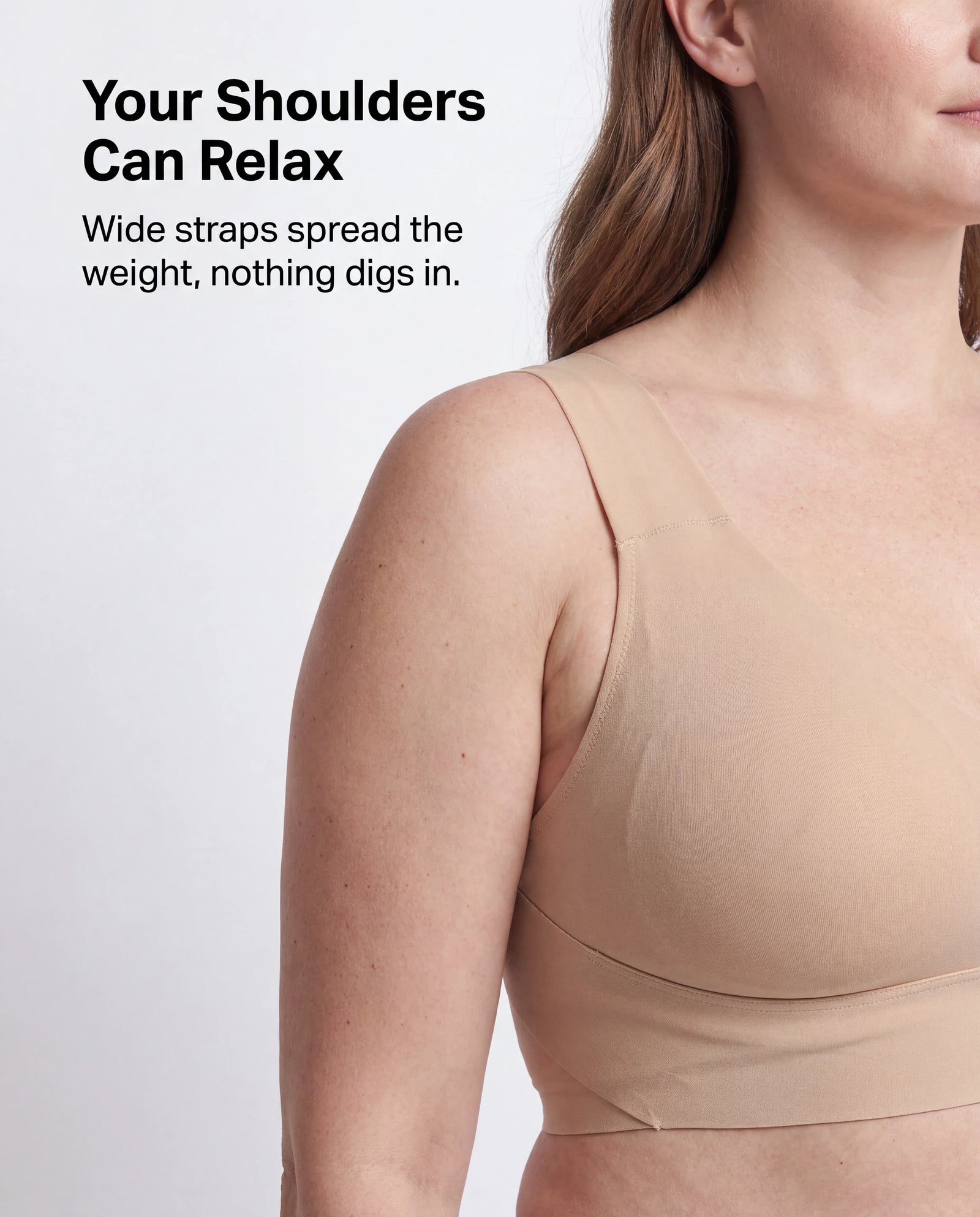 Cross-Back Posture Bra