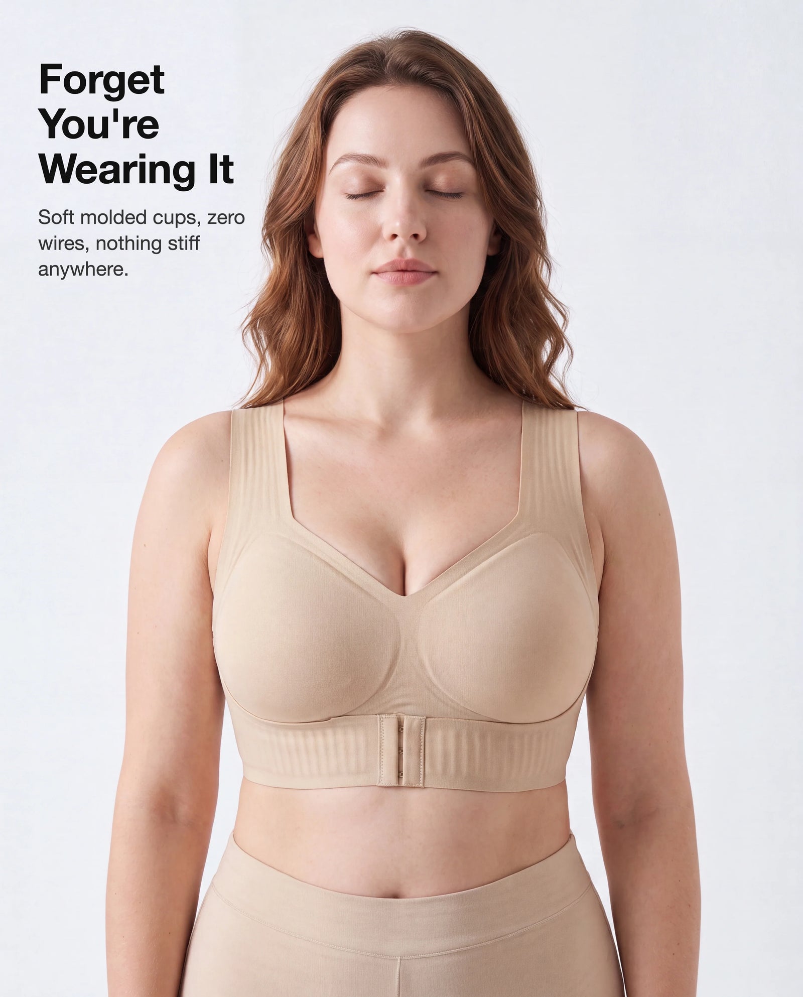 Cross-Back Posture Bra